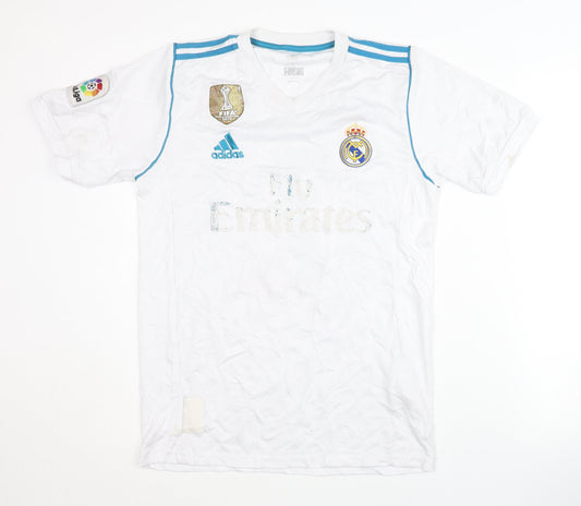 Adidas Real Madrid Ronaldo 7 Home Shirt, White, L, Adults
