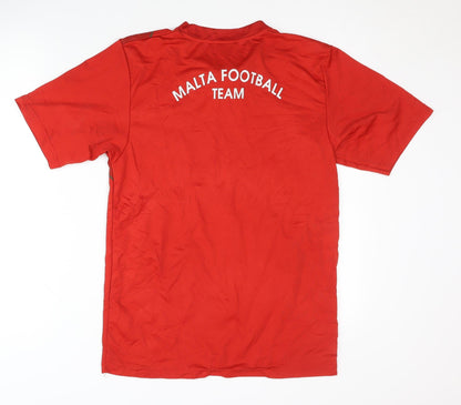 Malta Football Team Red Home Shirt S Adults