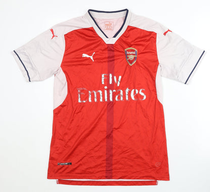 Puma Arsenal Home Shirt Red Adult Short Sleeves