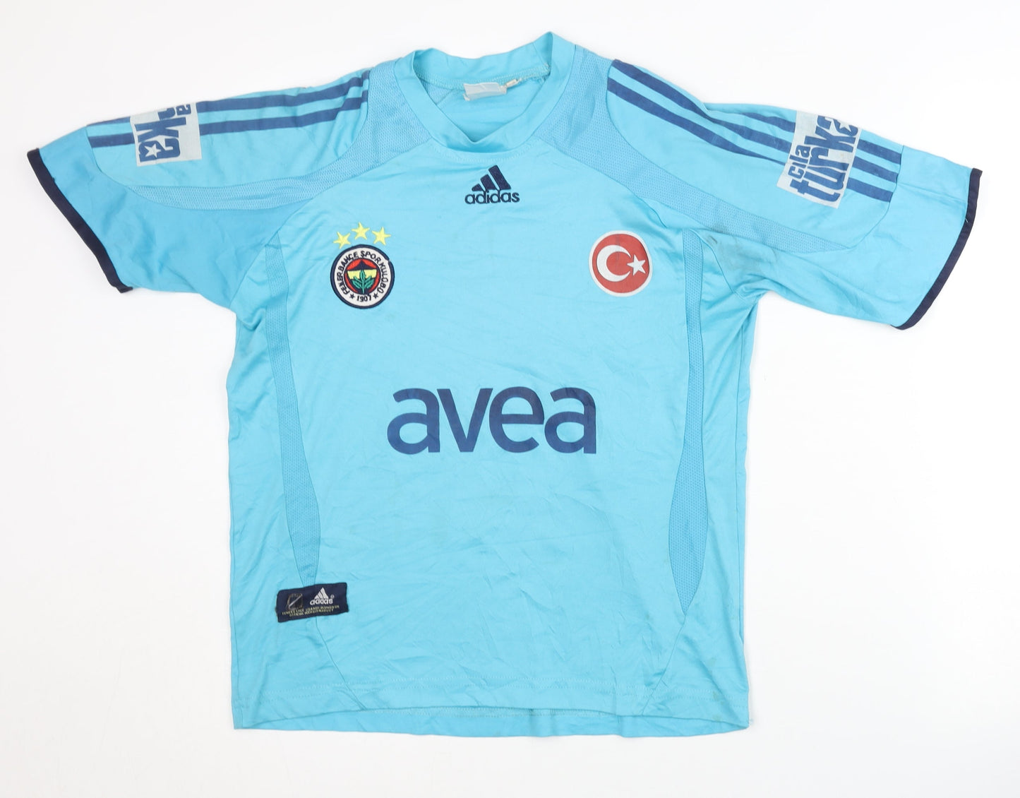 Adidas Fenerbahçe XS Blue Goalkeeper Shirt Adults