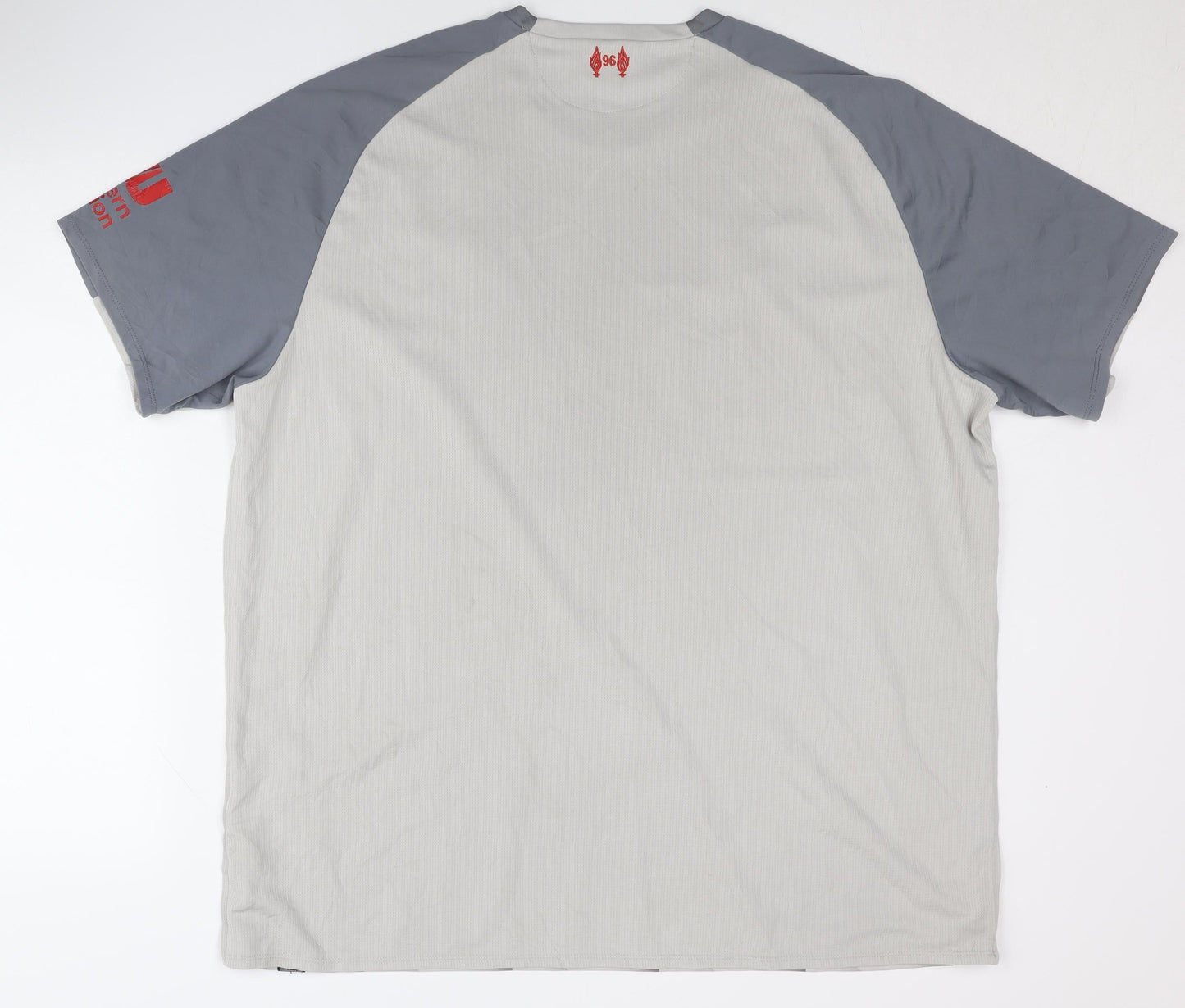 New Balance LFC Grey Away Shirt Adults 2XL Short Sleeves