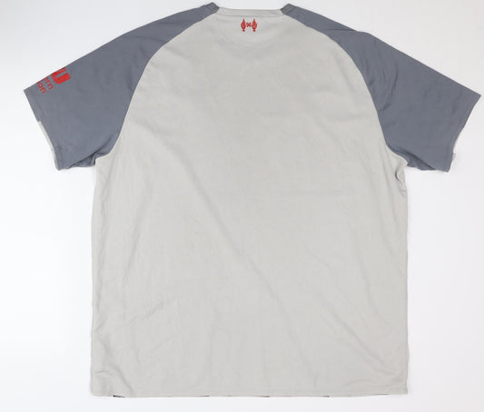 New Balance LFC Grey Away Shirt Adults 2XL Short Sleeves