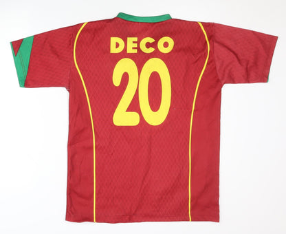 Portugal Deco Home Shirt Red Medium Adults
