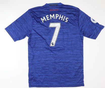 Adidas Men's Blue XXL Away Shirt - Memphis #7