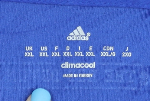 Adidas Men's Blue XXL Away Shirt - Memphis #7