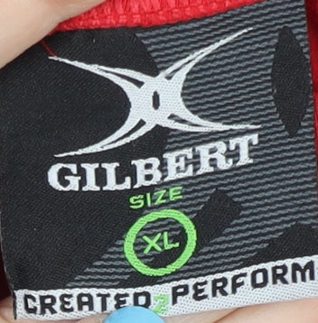 Gilbert Men's Red Long Sleeve Active Top XL