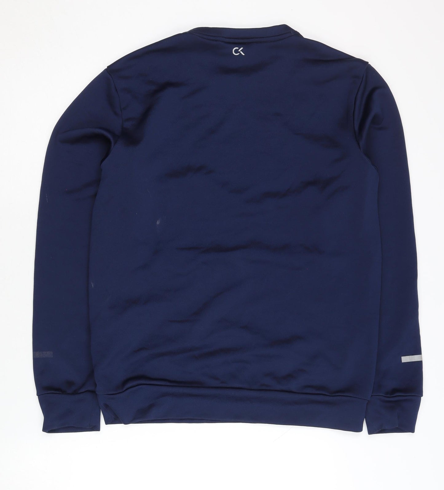 Mens UK Size S Calvin Klein Blue Pullover Sweatshirt