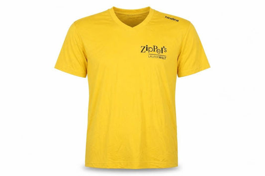 Mens UK Size M Newline Yellow Running & Jogging T-Shirt