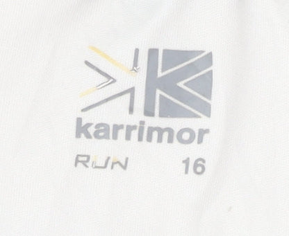 Karrimor Women's White Running T-Shirt Size 16