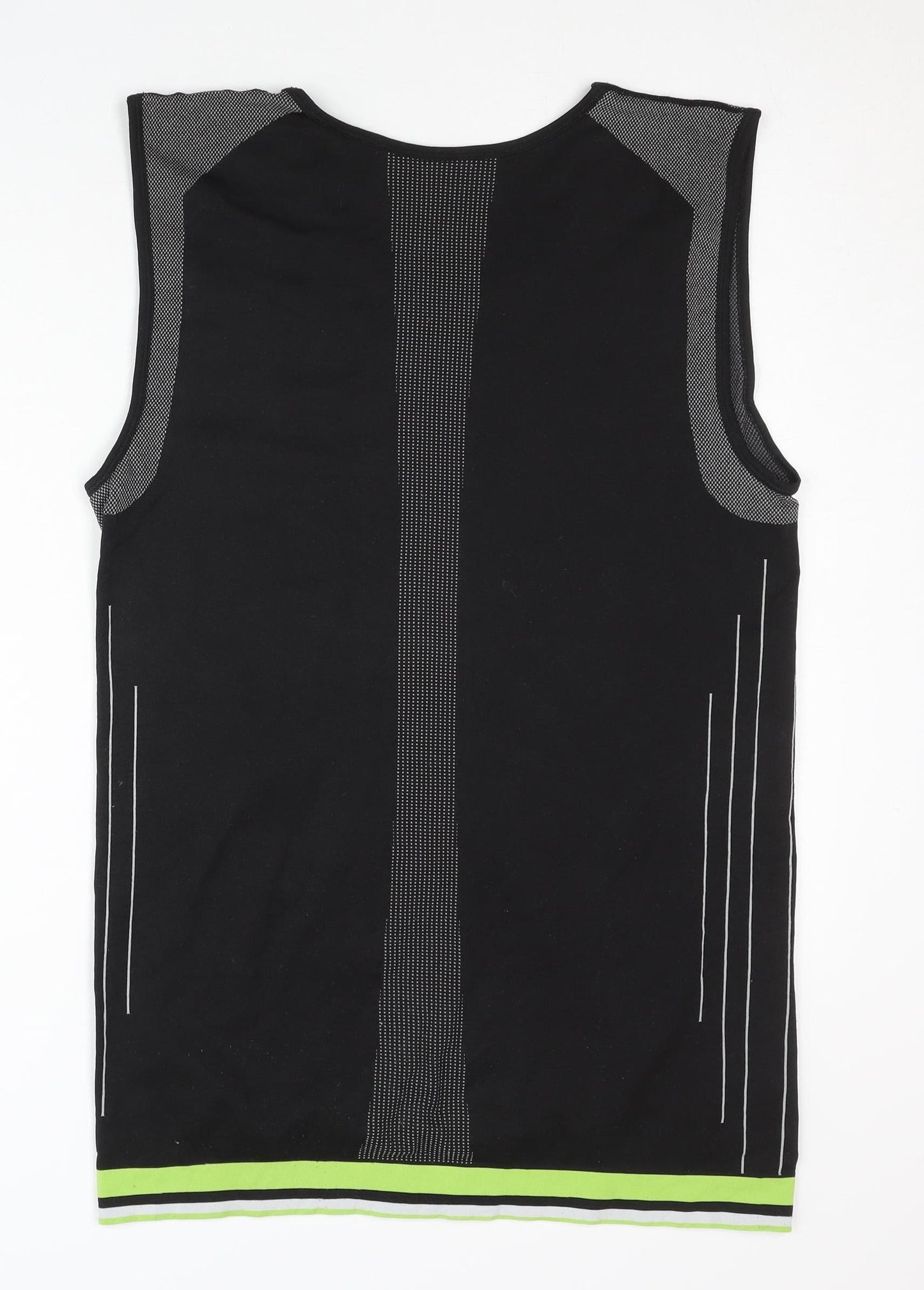 Crane Men's Black Tank XL Gym Top