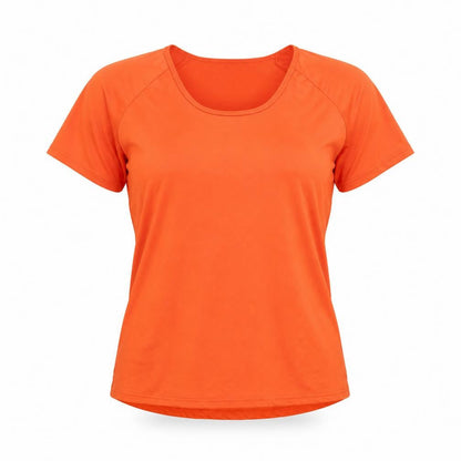 Work Out Women's Orange XS Pullover T-Shirt