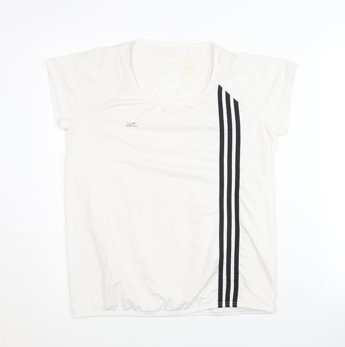 Adidas Women's White Short Sleeve Pullover Top M