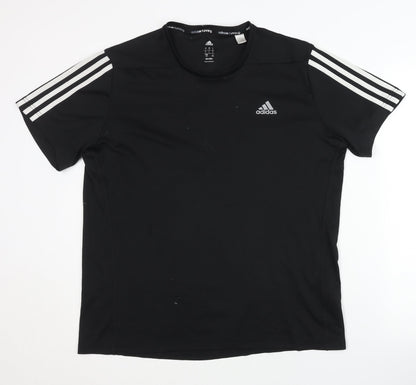 Adidas Men's Black L Sports T-Shirt