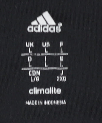 Adidas Men's Black L Sports T-Shirt