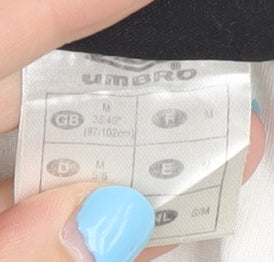 Umbro Men's White Blue Football T-Shirt Size M