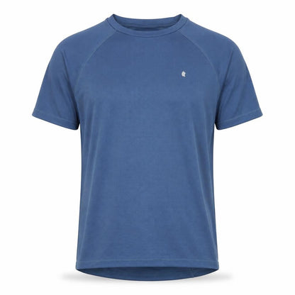 Mens UK Size S ASICS Blue Running & Jogging T-Shirt