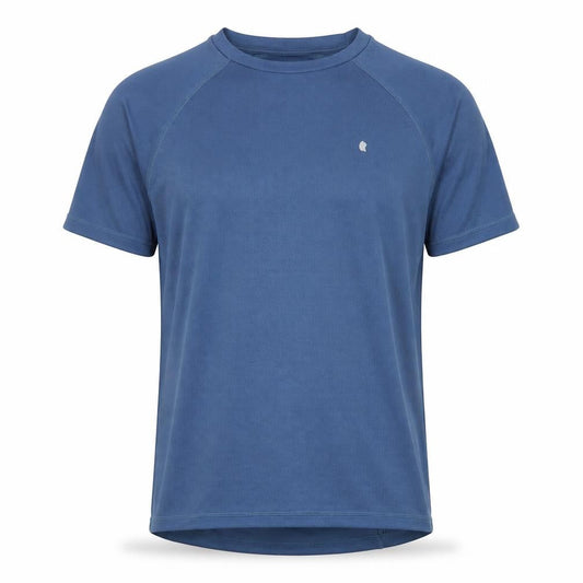 Mens UK Size S ASICS Blue Running & Jogging T-Shirt