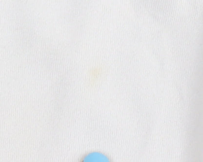 Adidas Men's White L Jersey T-Shirt - Gym & Training