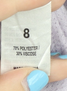 Everlast Women's Purple Tank Top Size 8