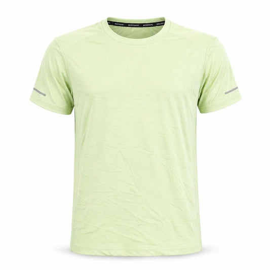 Wear to Move Men's Green T-Shirt, Size S, Reflective
