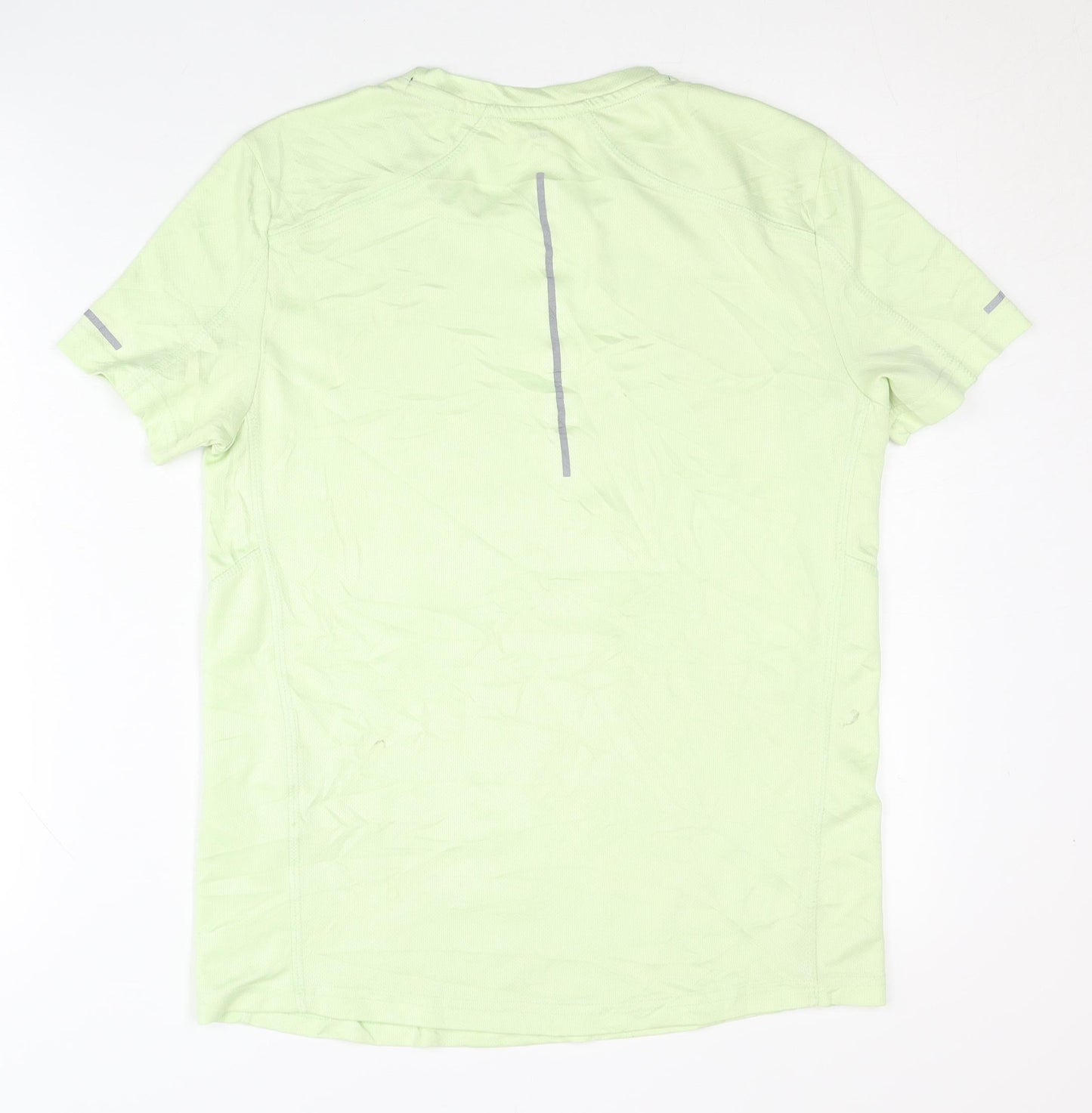 Wear to Move Men's Green T-Shirt, Size S, Reflective