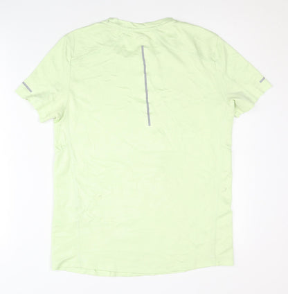 Wear to Move Men's Green T-Shirt, Size S, Reflective