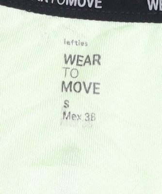 Wear to Move Men's Green T-Shirt, Size S, Reflective