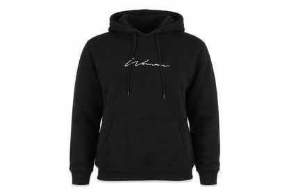 Womens UK Size S Boohoo Black Pullover Hoodie