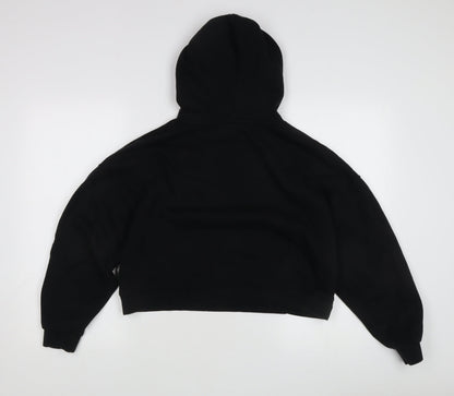 ZARA Women's Black Pullover Hoodie, Size S