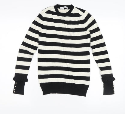 Womens UK Size M Zara Multicoloured Pullover Jumper