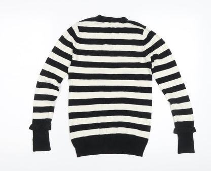 Womens UK Size M Zara Multicoloured Pullover Jumper