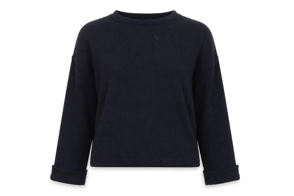 Womens UK Size XS Stradivarius Black Pullover Jumper