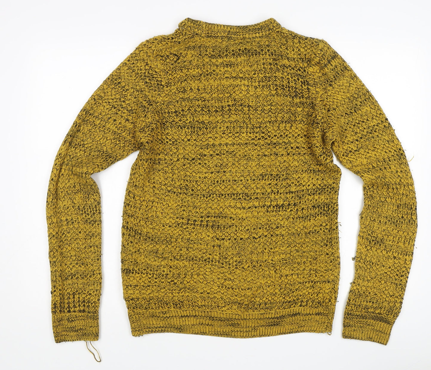 Womens UK Size S New Look Yellow Pullover Jumper