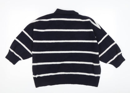 Womens UK Size L H&M Black Pullover Jumper