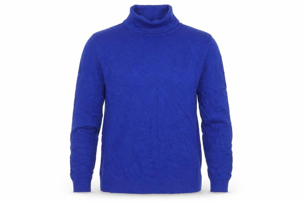 Womens UK Size L Ann Taylor Blue Pullover Jumper