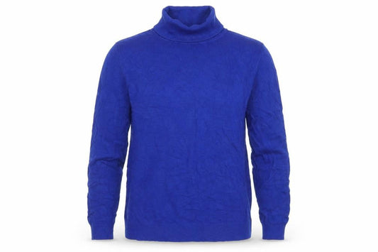 Womens UK Size L Ann Taylor Blue Pullover Jumper