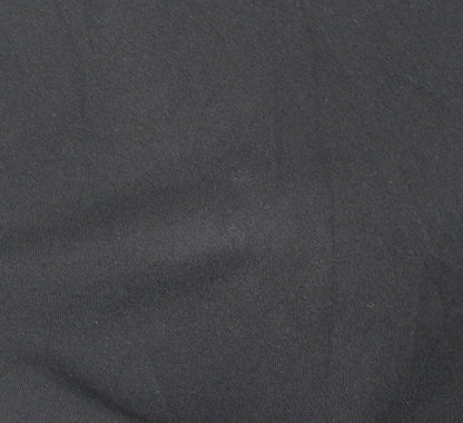 Womens UK Size 12 Essentials Regular Fit  Black Trousers