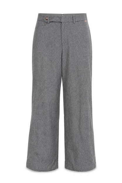 Womens UK Size 10 Marks and Spencer Regular Fit Business Casual Grey Trousers