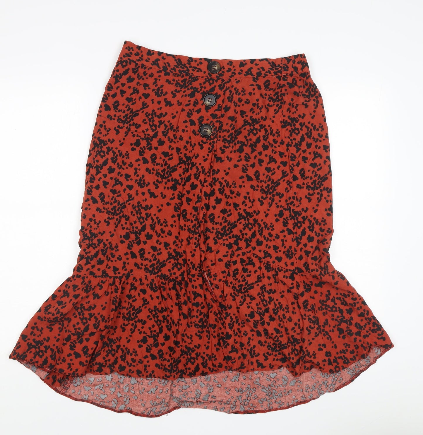 Monsoon Women's Red Trumpet Skirt Size 12