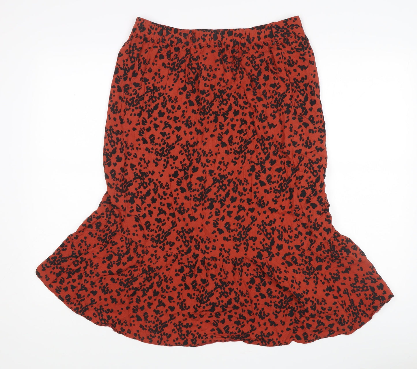 Monsoon Women's Red Trumpet Skirt Size 12