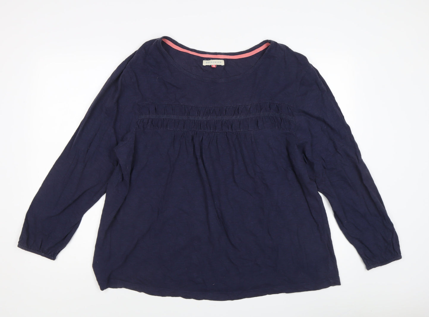 Womens UK Size 18 Brakeburn Blue Basic Blouse