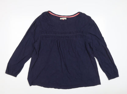 Womens UK Size 18 Brakeburn Blue Basic Blouse