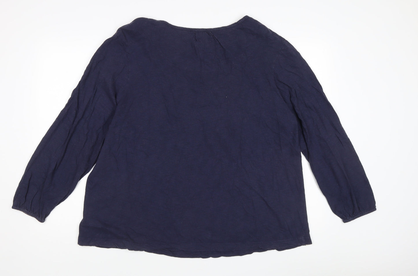 Womens UK Size 18 Brakeburn Blue Basic Blouse