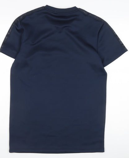 McKenzie Men's Blue Crew Neck T-Shirt, Size S, Solid