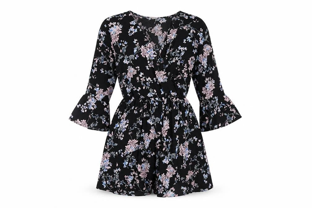 Womens UK Size S Dorothy Perkins One-Piece Multicoloured Playsuit