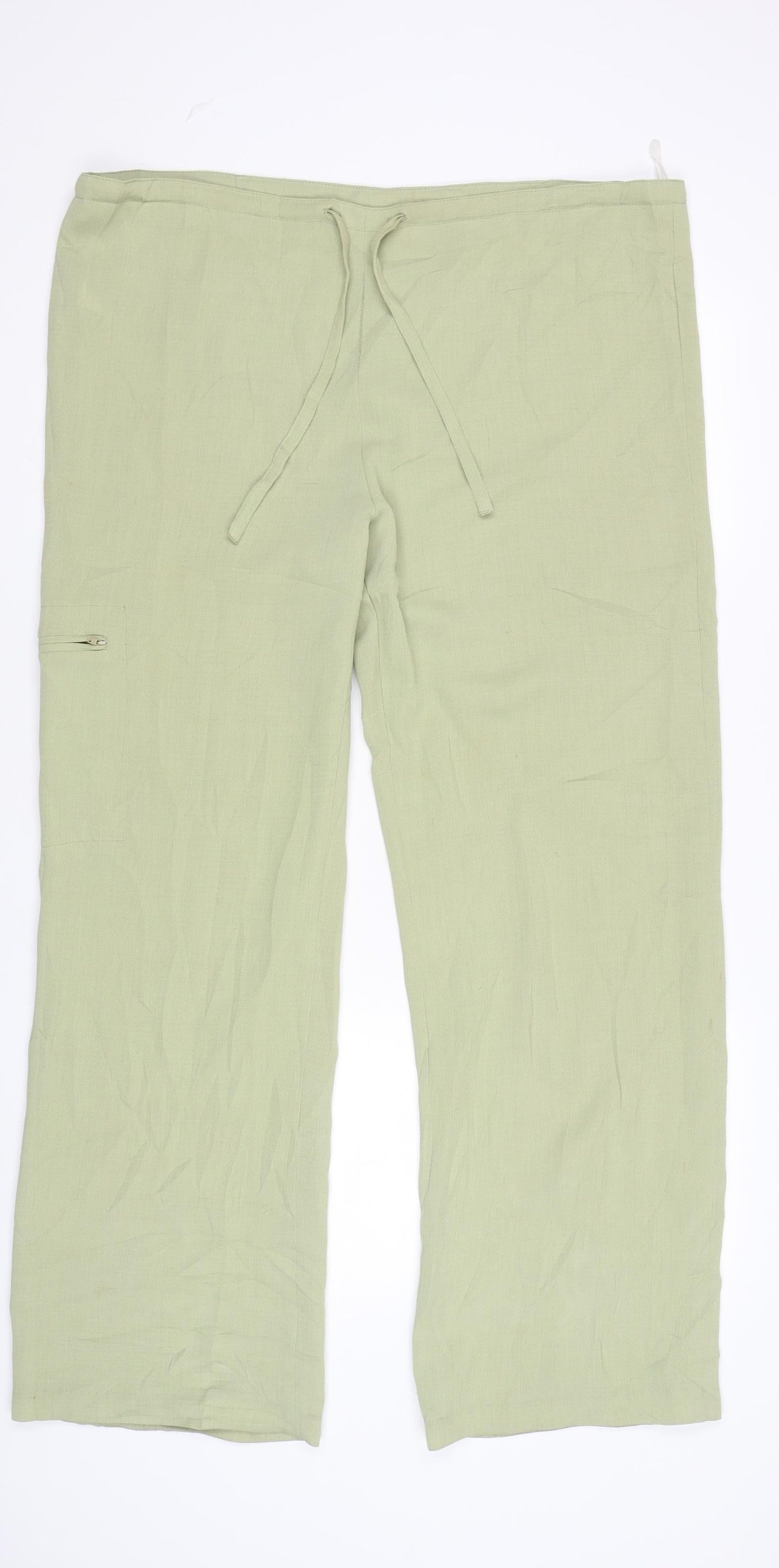 Old Navy Women’s Green Cargo Trousers Size 16