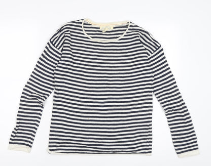 L.O.G.G. Women’s Striped Long Sleeve T-Shirt - Black/White, S