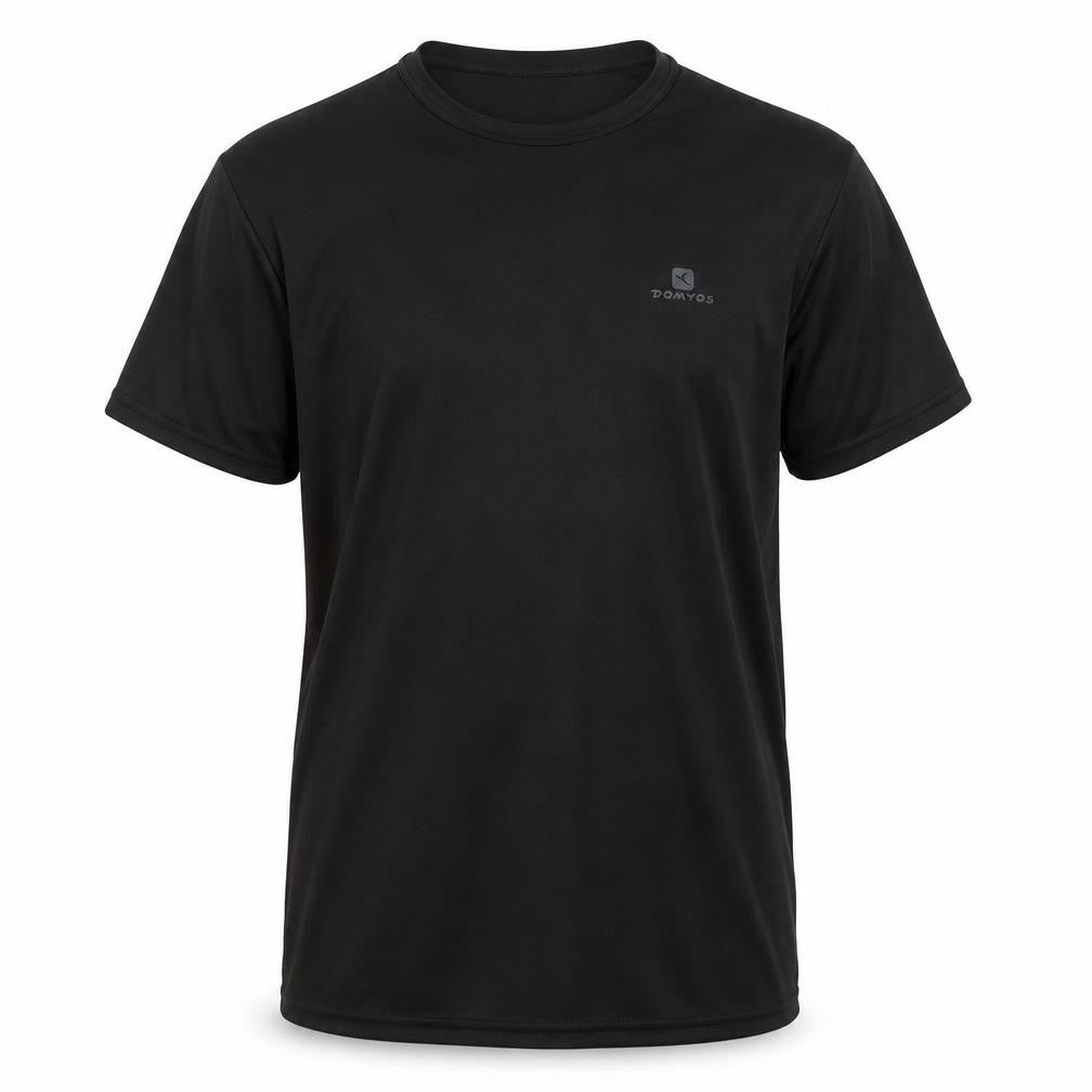 Mens UK Size S DECATHLON Black Gym & Training T-Shirt