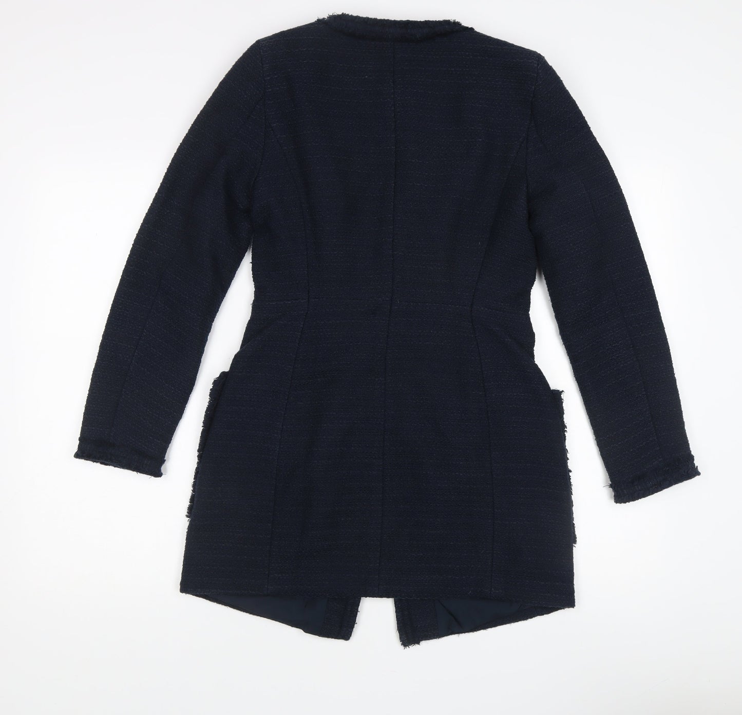 Womens UK Size 6 H&M Blue Basic Jacket
