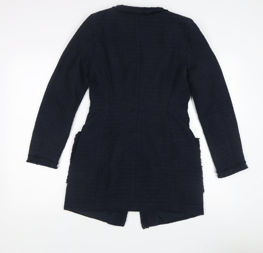 Womens UK Size 6 H&M Blue Basic Jacket